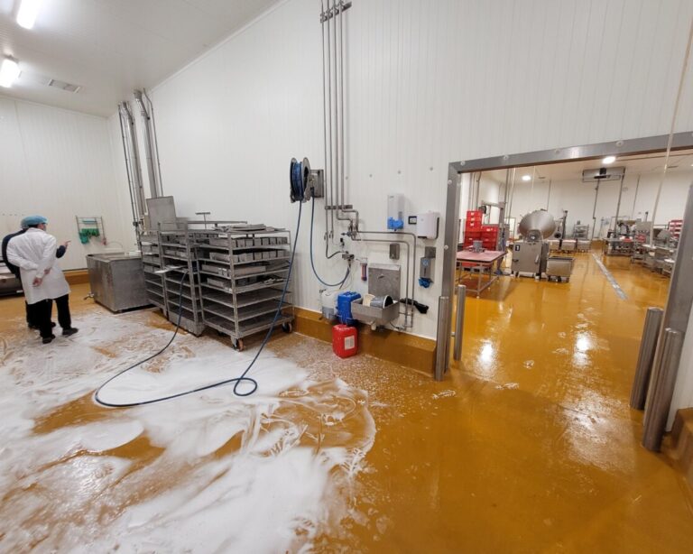 Hall de production agroalimentaire