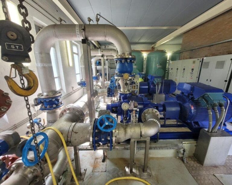 Station de pompage SWDE